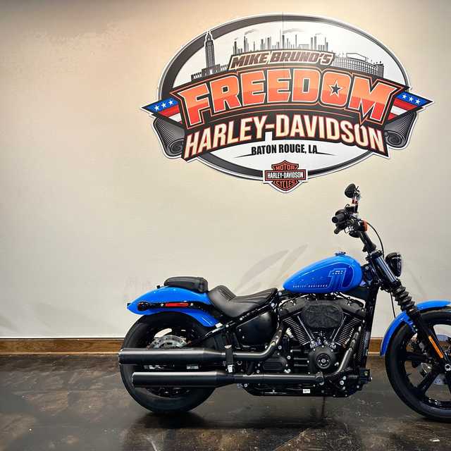 2022 Harley-Davidson Street Bob 114 FXBBS - Fastback Blue