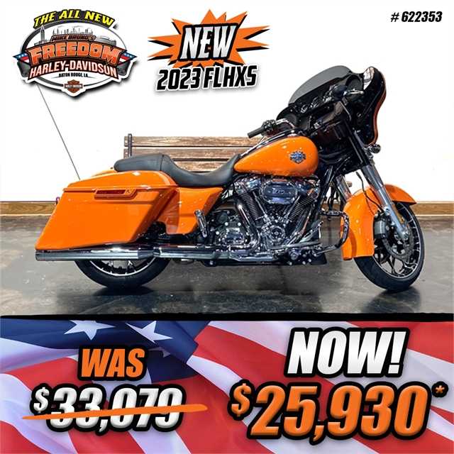 2023 Harley-Davidson Street Glide Special FLHXS - Baja Orange