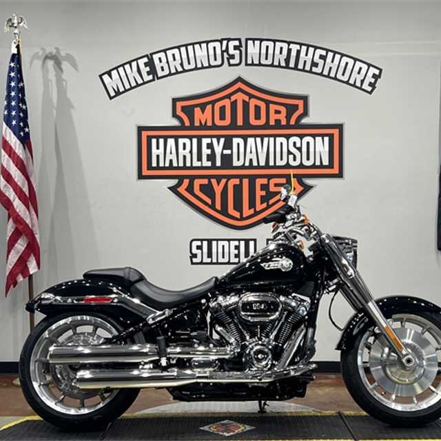 2024 Harley-Davidson Fat Boy 114 FLFBS - Vivid Black