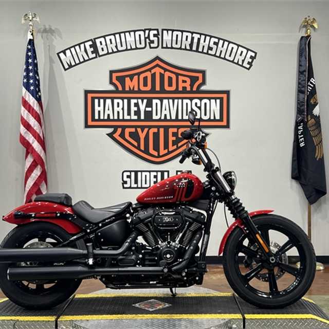 2022 Harley-Davidson Street Bob 114 FXBBS - Redline Red